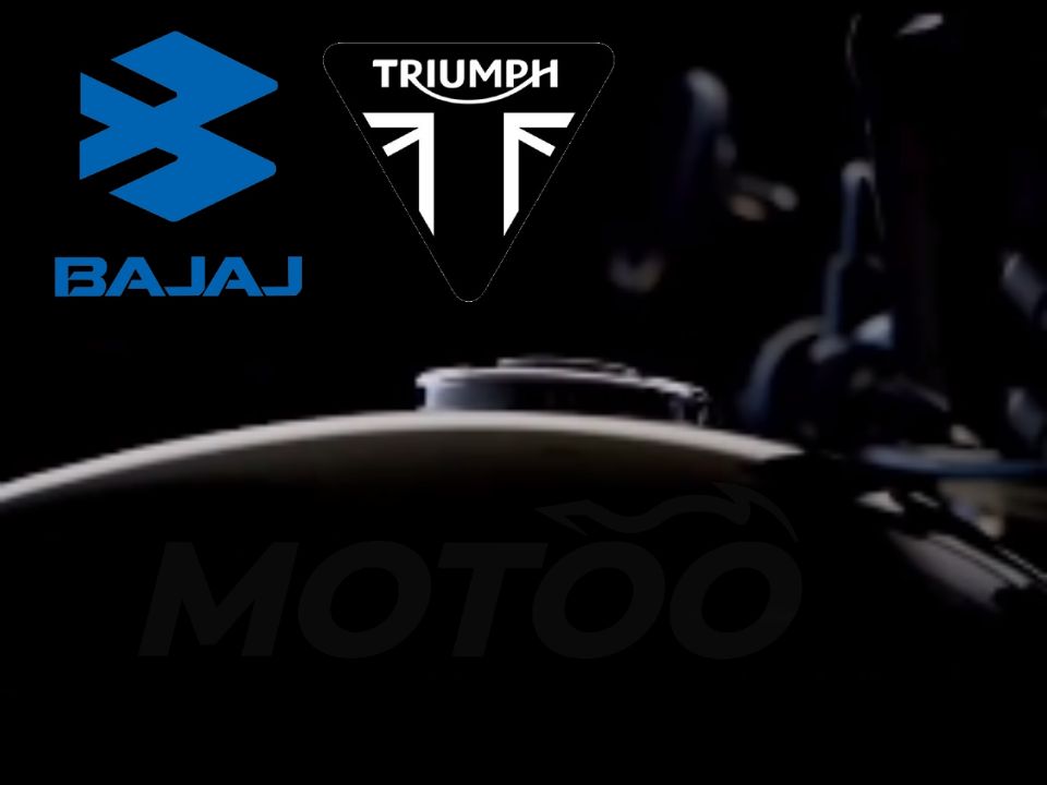 Primeira foto oficial da moto Bajaj-Triumph